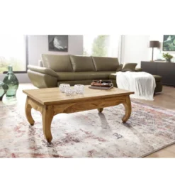 Stolik kawowy PINAR 110 cm drewno akacja*WOHNLING, GERMANY Best