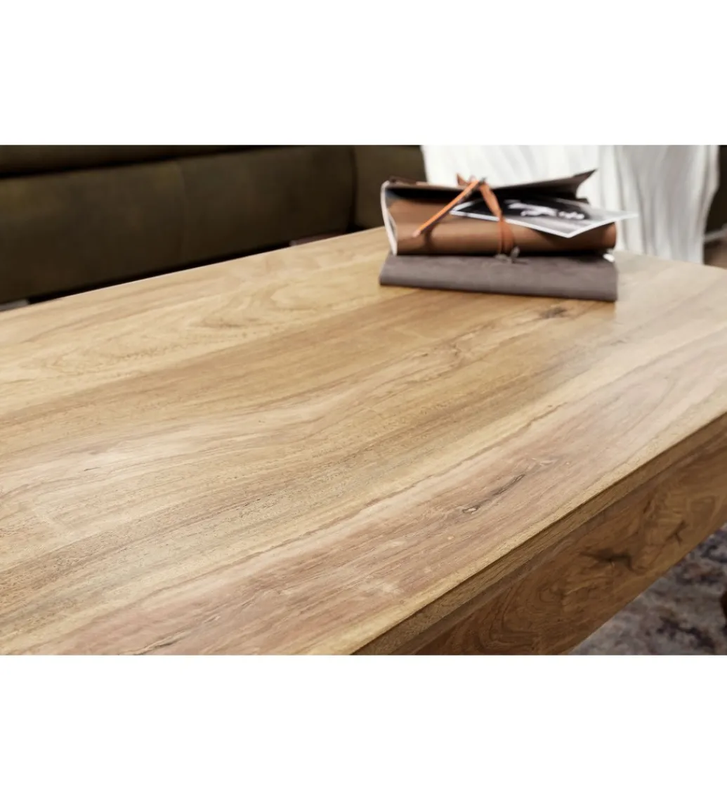 Stolik kawowy PINAR 110 cm drewno akacja*WOHNLING, GERMANY Best