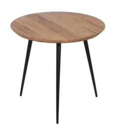 Stolik kawowy PIRLO SET II drewno akacja*Zona-Design