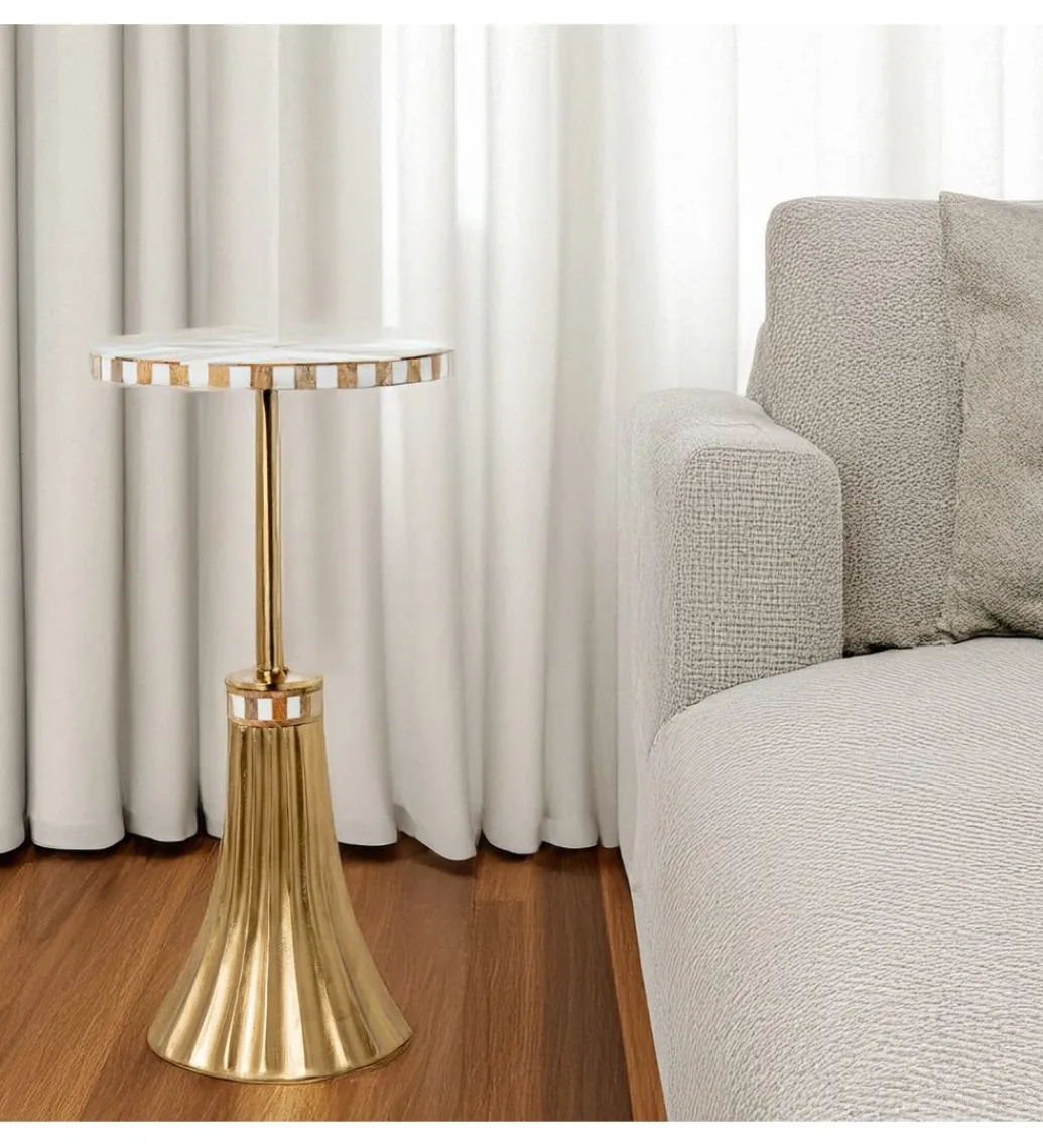 Stolik kawowy POMYK 25 cm drewno*Exclusivas New