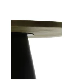 Stolik kawowy POPETA 75 cm antyczny brąz czarny*L&L New