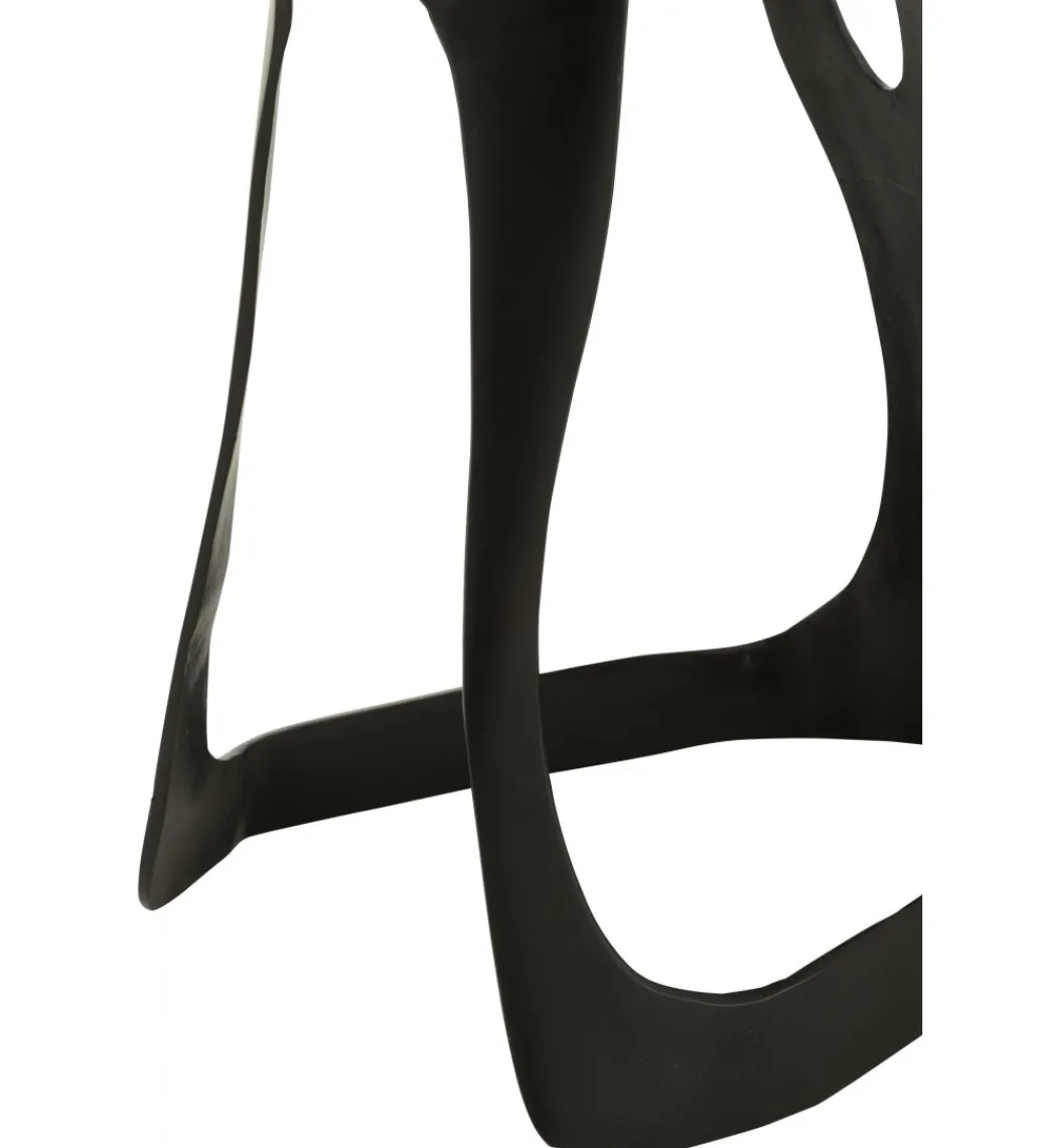 Stolik kawowy PRESTEGO 41 cm czarny*J-Line