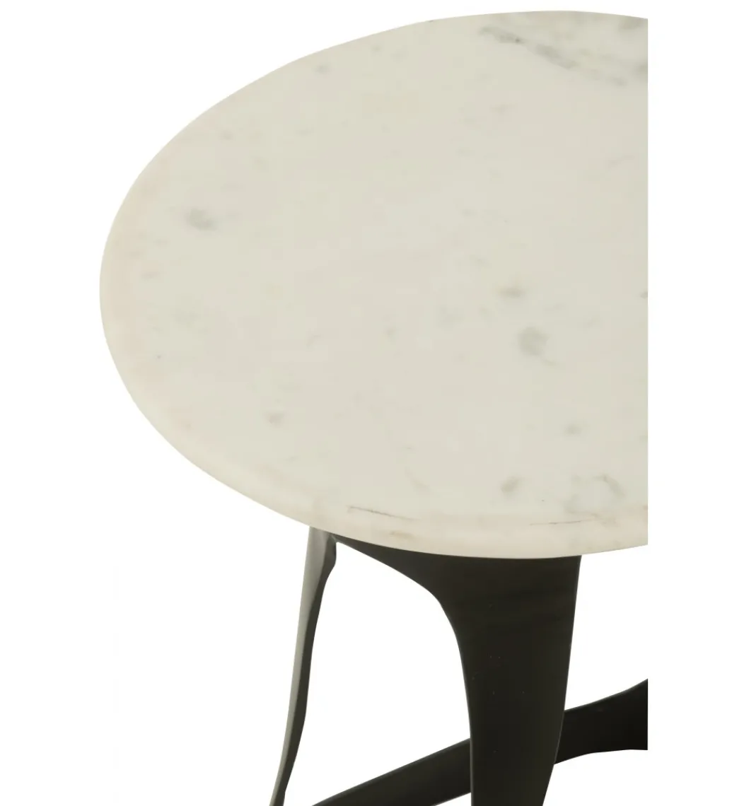 Stolik kawowy PRESTEGO 41 cm czarny*J-Line