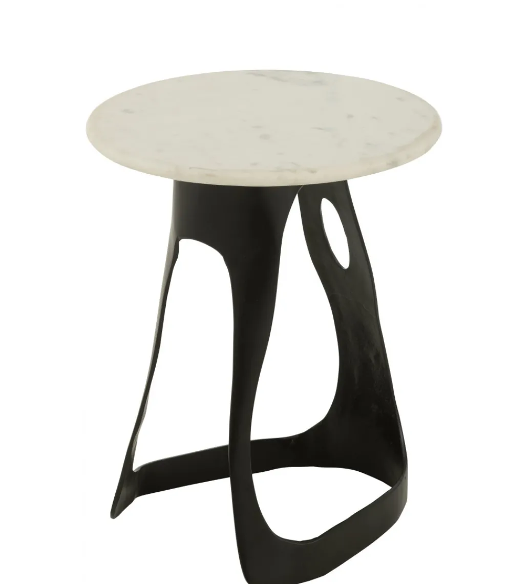 Stolik kawowy PRESTEGO 41 cm czarny*J-Line