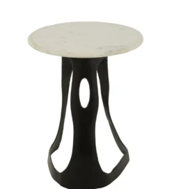 Stolik kawowy PRESTEGO 41 cm czarny*J-Line