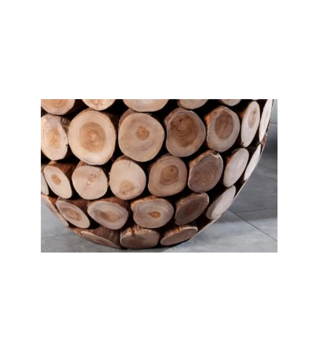 Stolik kawowy Pure Nature 70 cm drewno Teak*Invicta Interior Clearance