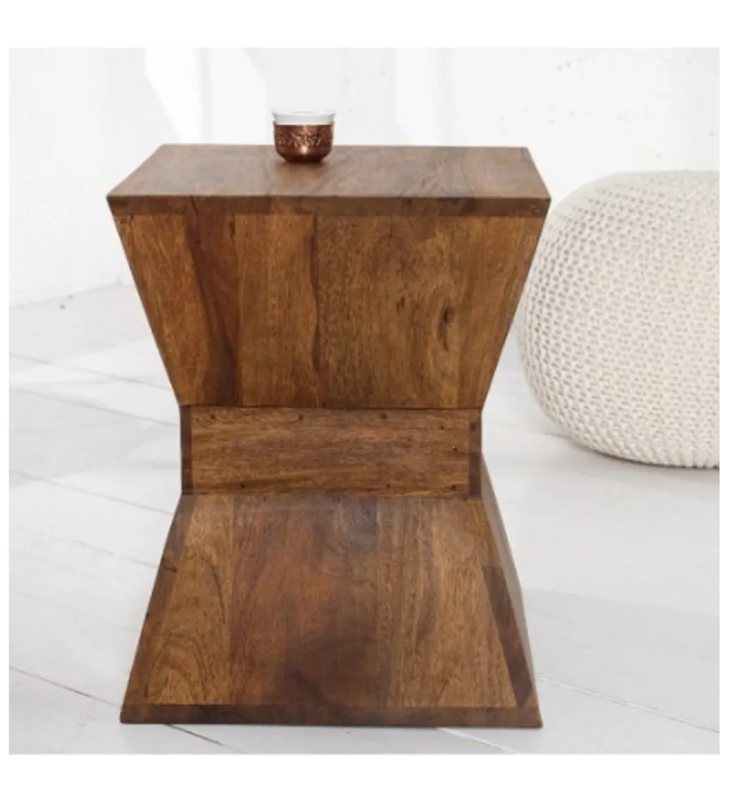 Stolik kawowy Pyramid drewno Sheesham naturalny*Invicta Interior Discount