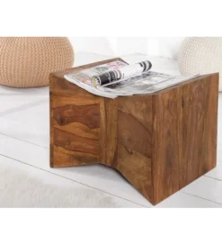 Stolik kawowy Pyramid drewno Sheesham naturalny*Invicta Interior Discount