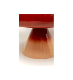 Stolik kawowy RICI 60 cm gradient czerwony*KARE Online