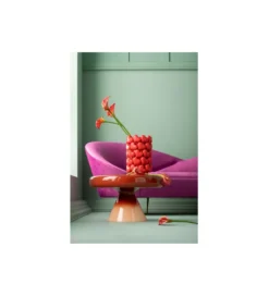 Stolik kawowy RICI 60 cm gradient czerwony*KARE Online