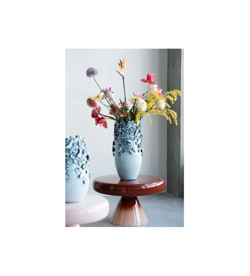 Stolik kawowy RICI 60 cm gradient czerwony*KARE Online