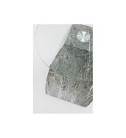 Stolik kawowy ROCKY 45 cm szary marmur*KARE