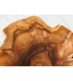 Stolik kawowy ROOT 70 cm drewno teak naturalny*Invicta Interior - przedsprzedaż
