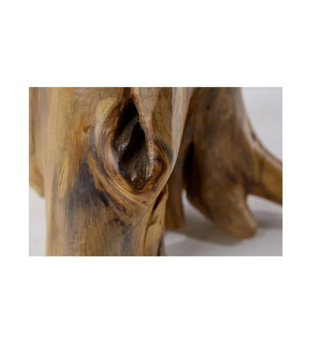 Stolik kawowy Root 40 cm drewno Teak*Invicta Interior Hot