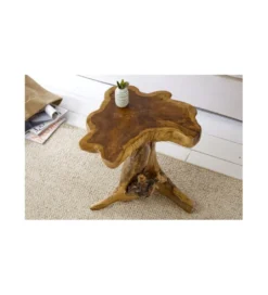 Stolik kawowy Root 40 cm drewno Teak*Invicta Interior Hot