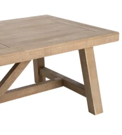 Stolik kawowy RUBBERY 130 cm drewno kauczuk naturalne*Zona-Design Hot