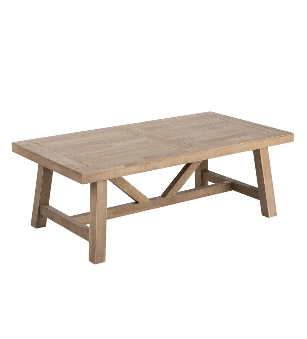 Stolik kawowy RUBBERY 130 cm drewno kauczuk naturalne*Zona-Design Hot