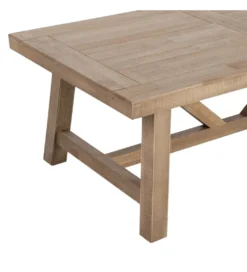 Stolik kawowy RUBBERY 130 cm drewno kauczuk naturalne*Zona-Design Hot