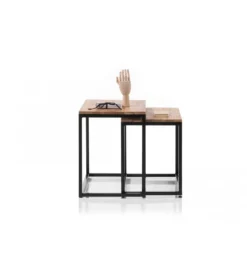 Stolik kawowy SAKURA set 2 dębowe*MCA
