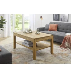 Stolik kawowy SALEM 115 cm dąb lity sękaty*MCA Sale