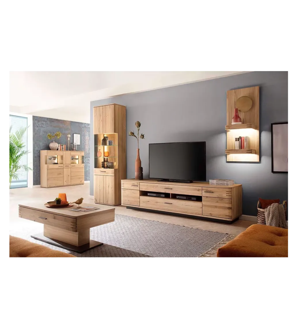 Stolik kawowy SALVADOR 115 cm w optyce dębu naturalny*MCA Hot