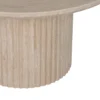 Stolik kawowy SAMETR 90 cm jasnobeżowy*Zona-Design Outlet