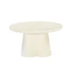 Stolik kawowy SANDI 80 cm kremowy*LF-Design Discount
