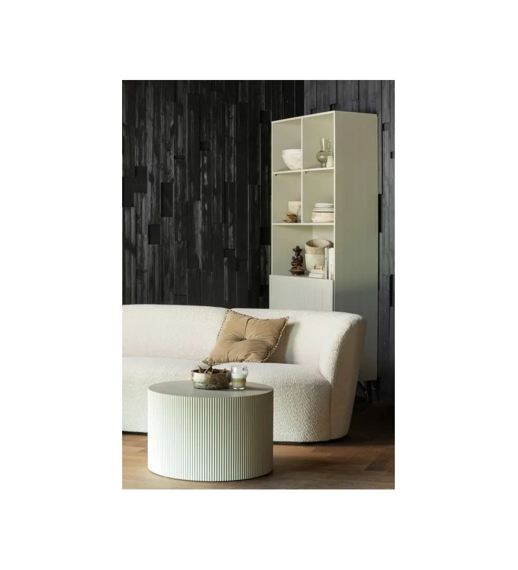 Stolik kawowy Sanne 60 cm beżowy*WOOOD Online