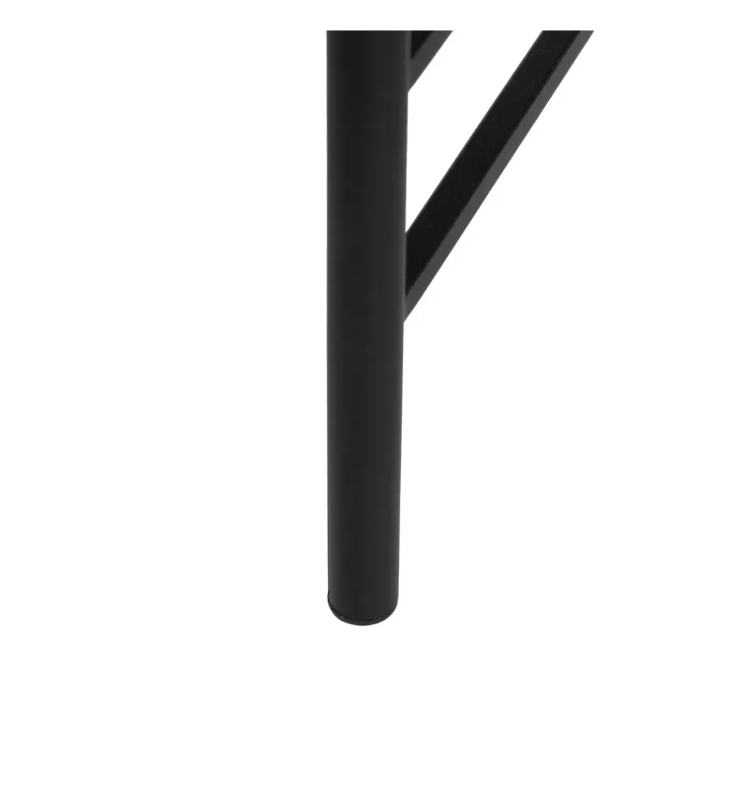 Stolik kawowy SATAMY 76 cm naturalny czarny*Zona-Design Sale