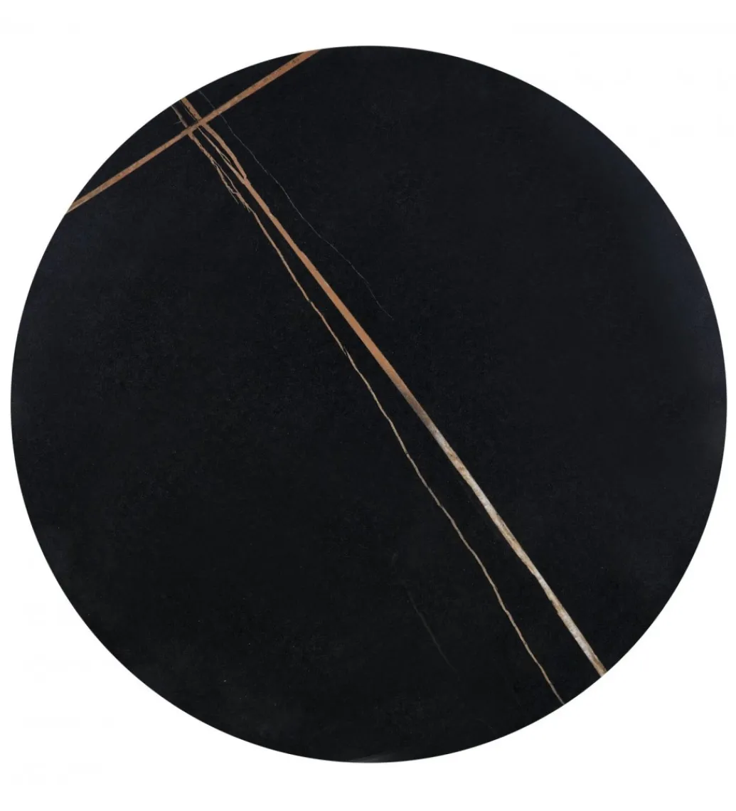 Stolik kawowy SCALITA 50 cm ceramika w optyce marmuru*Halmar Best