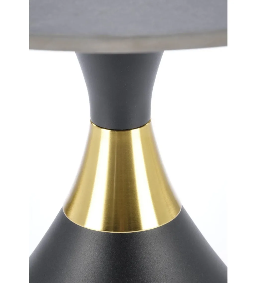 Stolik kawowy SCALITA 50 cm ceramika w optyce marmuru*Halmar Best