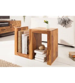 Stolik kawowy S 60 cm Sheesham*Invicta Interior New