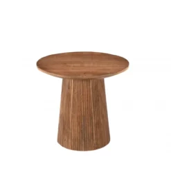 Stolik kawowy SELVETOR 50 cm drewno mango*LF-Design Discount