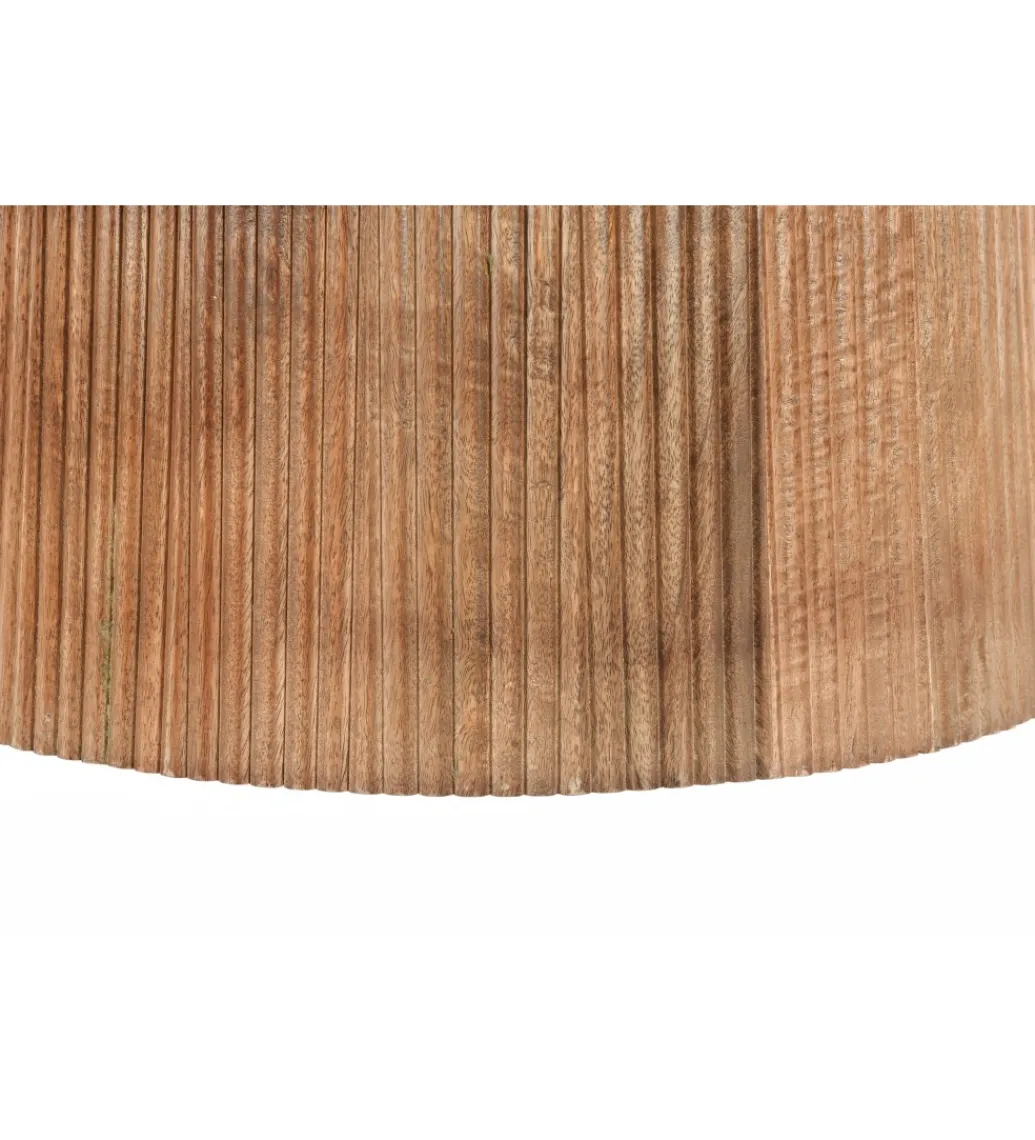 Stolik kawowy SELVETOR 50 cm drewno mango*LF-Design Discount