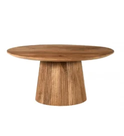 Stolik kawowy SELVETOR 80 cm drewno mango*LF-Design Clearance