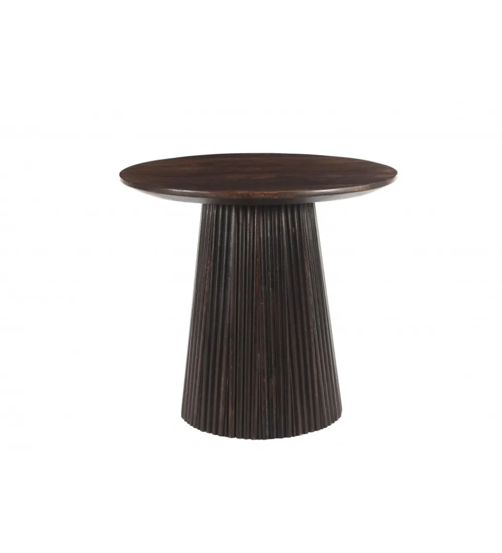 Stolik kawowy SELVETOR 50 cm w kolorze orzecha*LF-Design Discount
