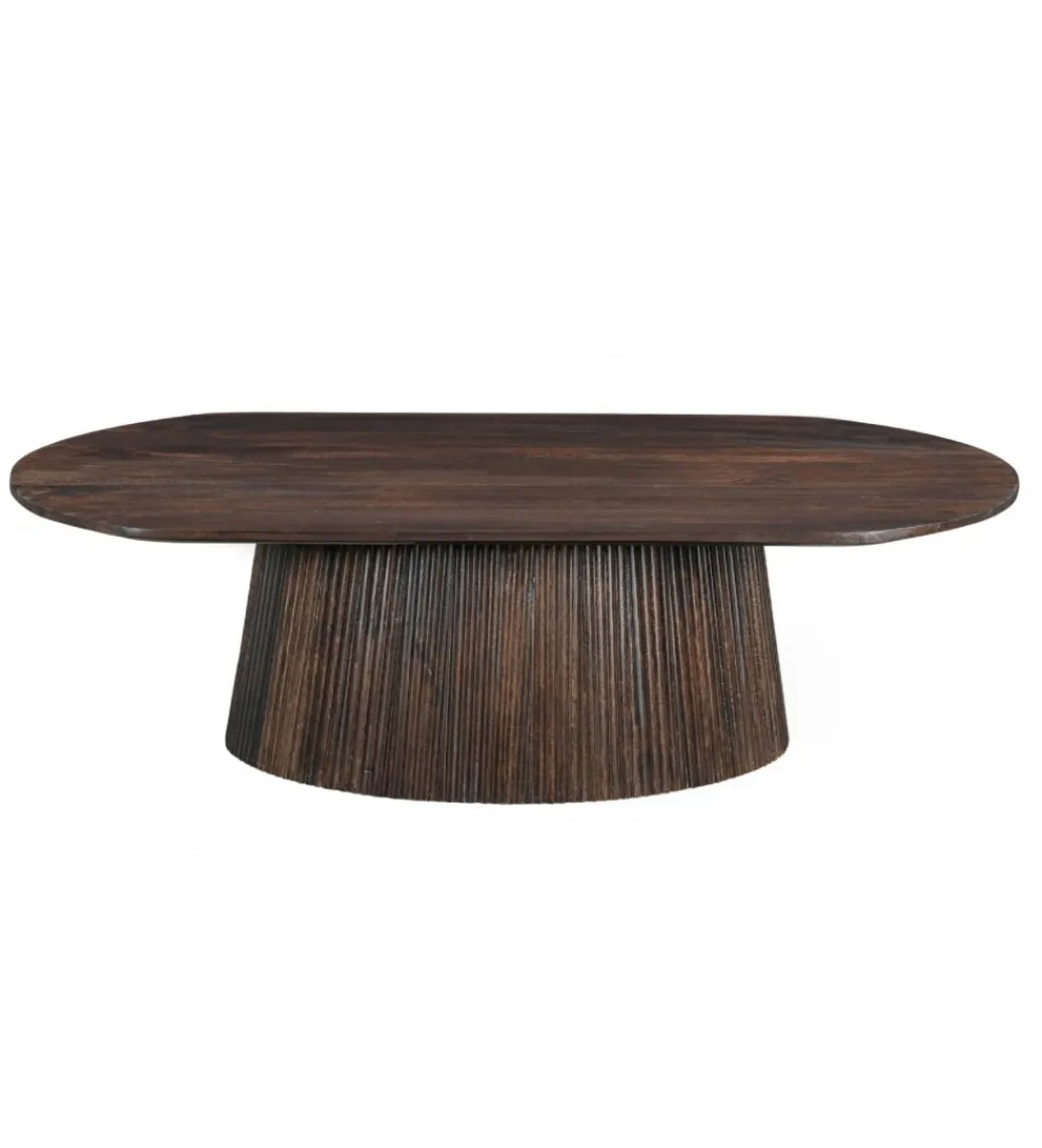 Stolik kawowy SELVETOR 120 cm w kolorze orzecha*LF-Design Best