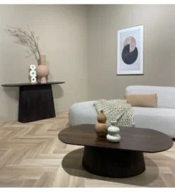 Stolik kawowy SELVETOR 120 cm w kolorze orzecha*LF-Design Best