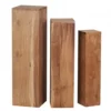 Stolik kawowy set 3 WOHNLING drewno akacja*WOHNLING, GERMANY Outlet