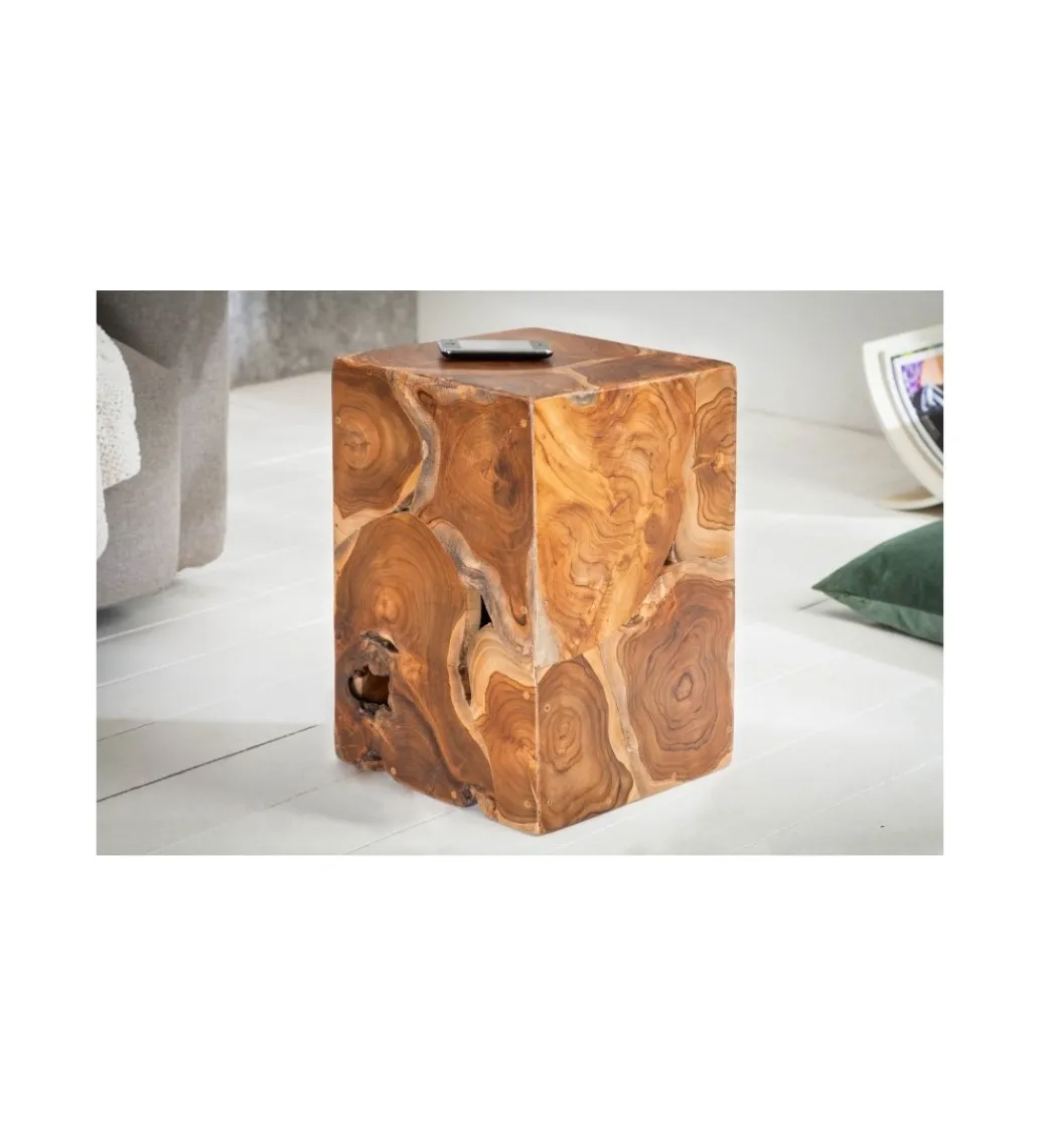Stolik Kawowy Shark 30 Cm Teak*Invicta Interior Discount