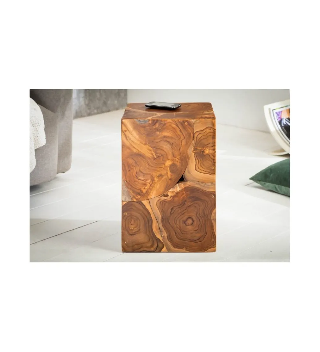 Stolik Kawowy Shark 30 Cm Teak*Invicta Interior Discount
