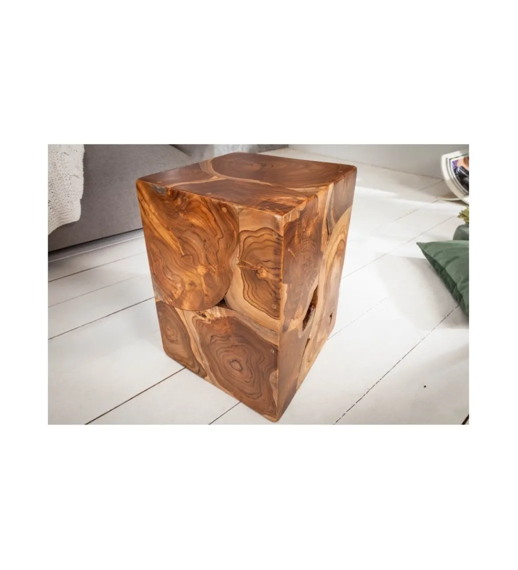 Stolik Kawowy Shark 30 Cm Teak*Invicta Interior Discount