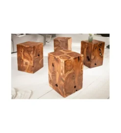 Stolik Kawowy Shark 30 Cm Teak*Invicta Interior Discount