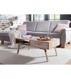 Stolik kawowy SIKAR 95 cm drewno mango*WOHNLING, GERMANY Outlet