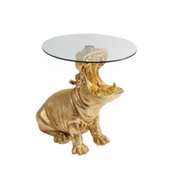 Stolik kawowy SITTING HIPPO 48 cm złoty*KARE Clearance
