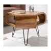 Stolik kawowy SPIN RETRO 60 cm drewno Sheesham*Invicta Interior Sale