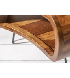 Stolik kawowy SPIN RETRO 60 cm drewno Sheesham*Invicta Interior Sale
