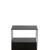 Stolik kawowy Square 57 cm czarny*J-Line Best