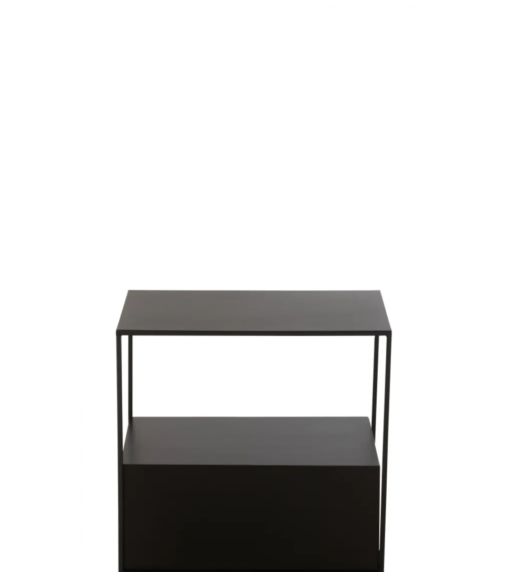 Stolik kawowy Square 57 cm czarny*J-Line Best