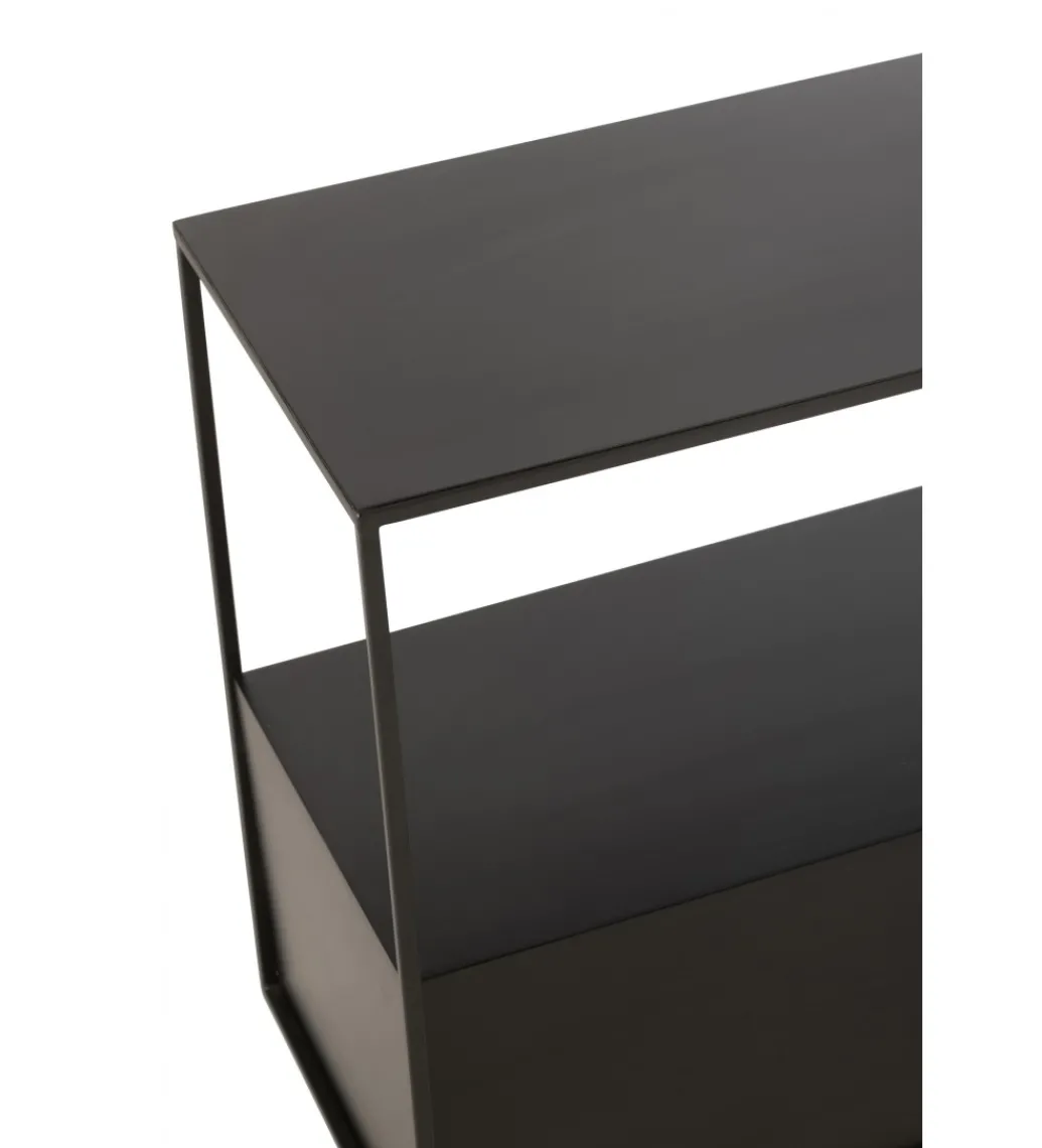 Stolik kawowy Square 57 cm czarny*J-Line Best